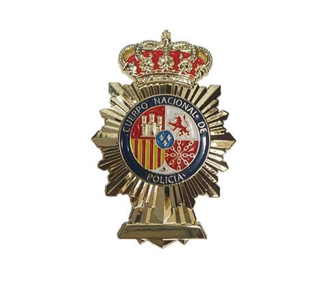 SPANISH NATIONAL POLICE BADGE