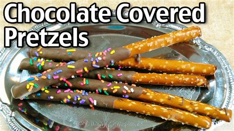 How To Make Chocolate Covered Pretzels YouTube