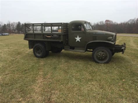 1942 Chevrolet G506 G7117 Cargo With Winch Ww2 Military Truck For