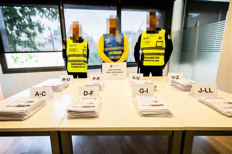 Siete detenidos en una operación contra la falsificación de entradas