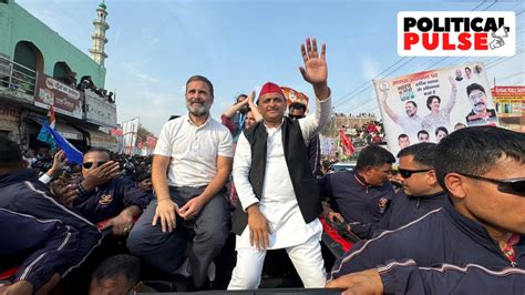 As Akhilesh Joins Rahul Yatra Crowd Echoes Message From Stage