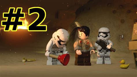 Lego Star Wars The Force Awakens Walkthrough Part 2 Assault On