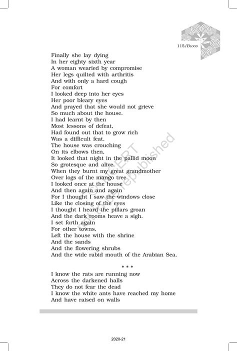 Poetry 2 Poems By Milton - NCERT Book of Class 12 Kaleidoscope