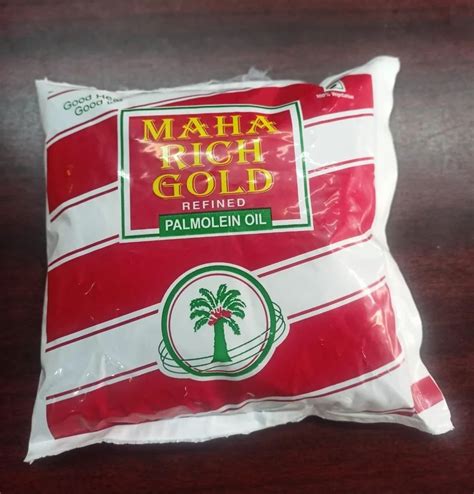 370gram Maha Rich Gold Refined Palm Olein Oil Packaging Type Packed