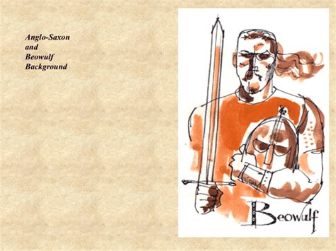 Anglo Saxon And Beowulf Background