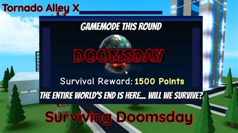 Roblox Tornado Alley X Surviving Doomsday Youtube