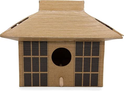 Kikkerland Diy Bird House Japanse Tea House Maak Je Eigen Vogelhuisje