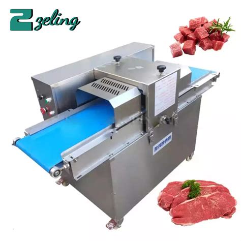 Commercial Shop Meat Strips Cutting Machine Automatic Meat Strip