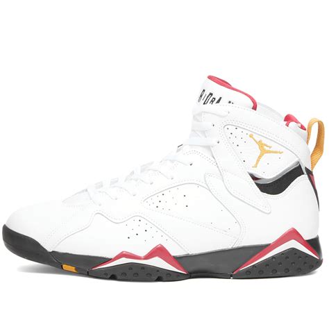 Air Jordan 7 Retro White And Black Cardinal End Us