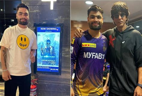 Jawaan Fever Grips Rinku Singh Kkr Star Watches Shah Rukh Khans Film