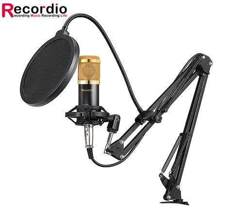 GAM-800PS Professional Condenser Plastic Microphone BM-800 Studio ...