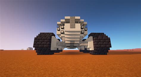 Heavy Mars rover Minecraft Map