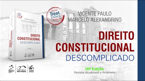 Direito Constitucional Descomplicado Marcelo Alexandrino E Vicente