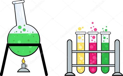 Equipment From A Chemistry Laboratory Stock Vector Image by ©HitToon ...