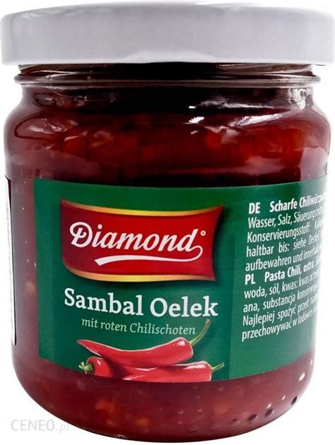 Sos Pasta Chili Ostra Sambal Oelek G Diamond Ceny I Opinie Ceneo Pl