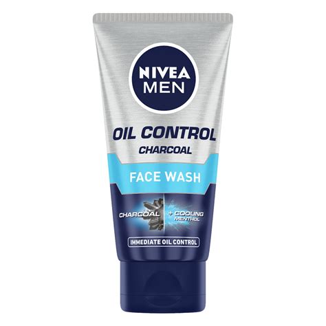 Buy Nivea Men Oil Control Charcoal Face Wash 50 Gm 19 Minutes