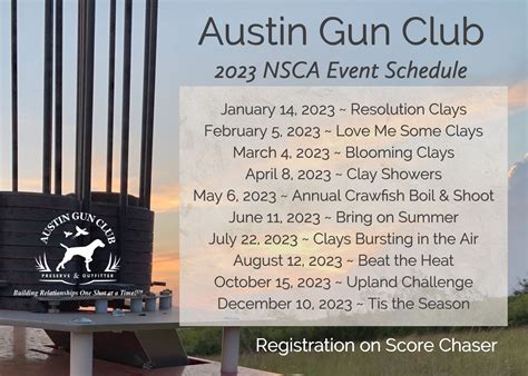 Shooting Events - Austin Gun Club