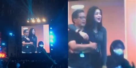 Sosok Salsabila Syaira Wanita Rangkul Rocky Gerung Saat Nonton Konser