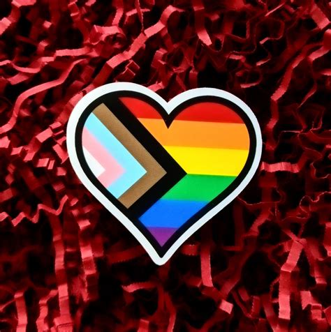 Lgbtq Gender Herz Pride Sticker Zeig Deine Message Etsy