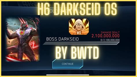 H6 Boss Darkseid One Shot By BWTD With COK Ancient Judgement Solo