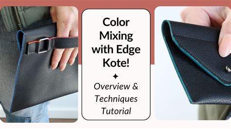 Elevate Your Bag Making With Edge Kote 👜