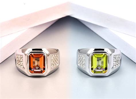 Varying Spectrum Colors Ring For Men Jewelry Reimagine