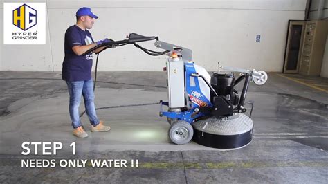 Concrete Floor Grinding And Polishing Equipment Flooring Site