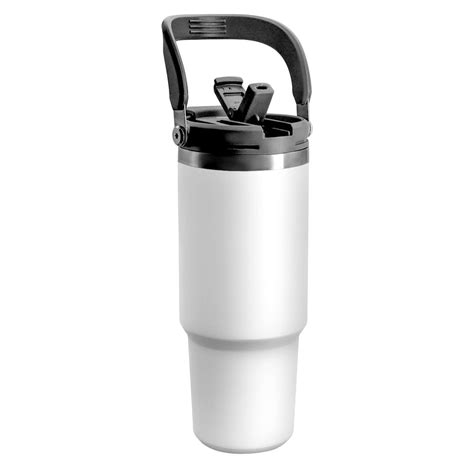 Zhzhled 40 Oz Tumbler With Handle 2 In 1 Lid Vacuum Insulated Coffee