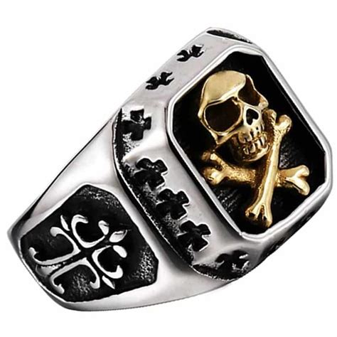 Bague Homme Pirate Légendaire Jolly Roger