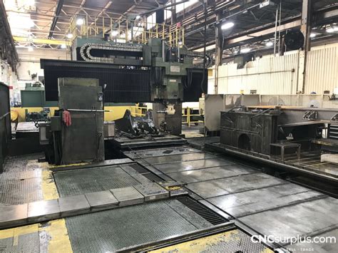 Used 1989 SNK HF 4M Gantry Machining Centers Incld Bridge Double