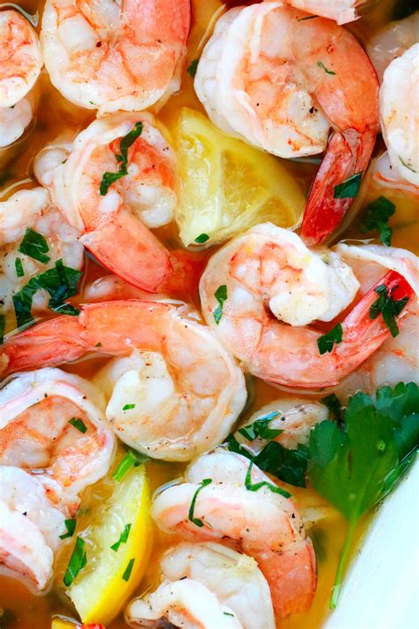 Oven Baked Garlic Butter Shrimp Scampi - The Anthony Kitchen