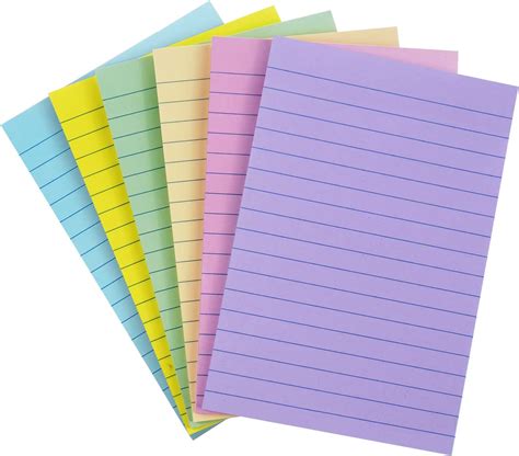 Amazon Amazon Basics Lined Square Sticky Notes X Inch Pack