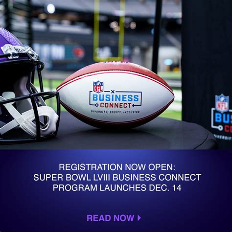 REGISTRATION NOW OPEN: SUPER BOWL LVIII BUSINESS CONNECT PROGRAM ...