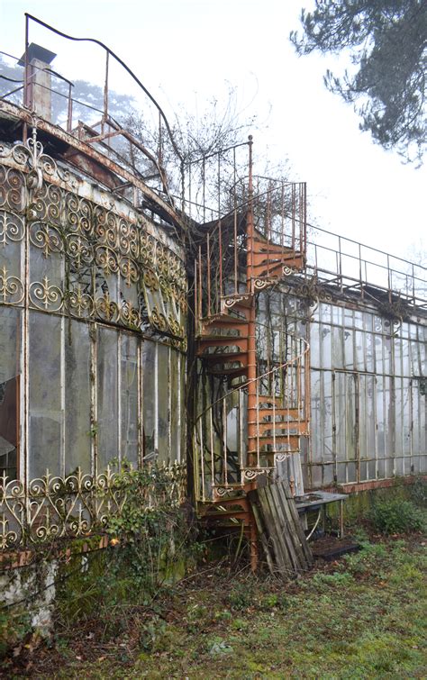 Glauque Land L Orangerie Dans La Brume