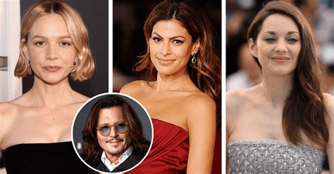 From Carey Mulligan To Eva Mendes Stars Open Up On Kissing Johnny Depp