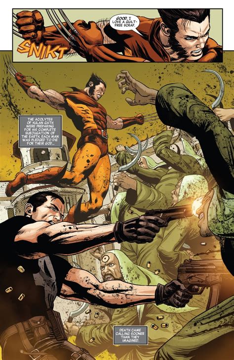 Wolverine And The Punisher Savage Avengers Comicnewbies