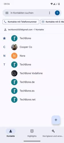 Android Kontakte Nach Vor Oder Nachnamen Sortieren Techbone