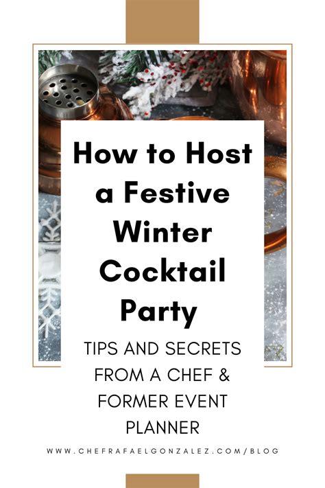 🎄 Festive Winter Cocktail Party Guide Creative Drinks And Mocktails For The 12 Days Of Christmas