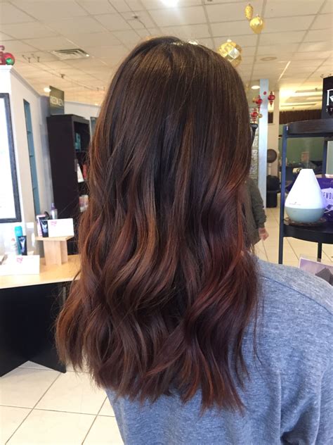 Warm Toned Balayage Brown Hair Balayage What Is Balayage Brown Hair