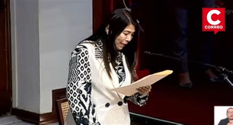 Congresista María Cordero Jon Tay Se Quiebra Al Dar Su Defensa Ante