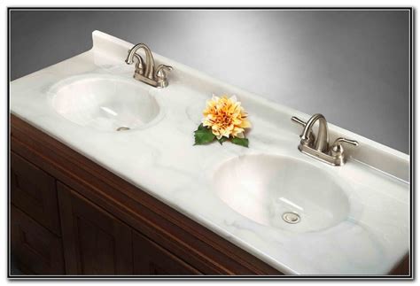 Bathroom Sink And Countertop All In One Sink And Faucets Home