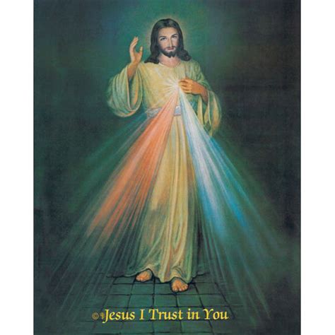 Divine Mercy Print 8x10 The Catholic T Store