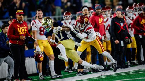 Freshman Rico Flores Jr Ascends To First String On The Notre Dame