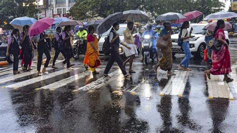 Mumbai Faces Unseasonal Showers As Imd Issues Yellow Alert Even After Monsoons Official