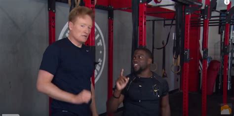 Conan O'Brien Works Out With Kevin Hart on TBS | Complex