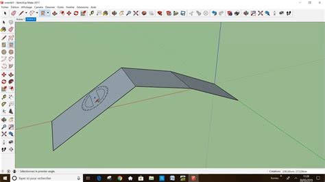 SKetchUp pour les débutants 11 Outils Rectangle et Rectangle Orienté