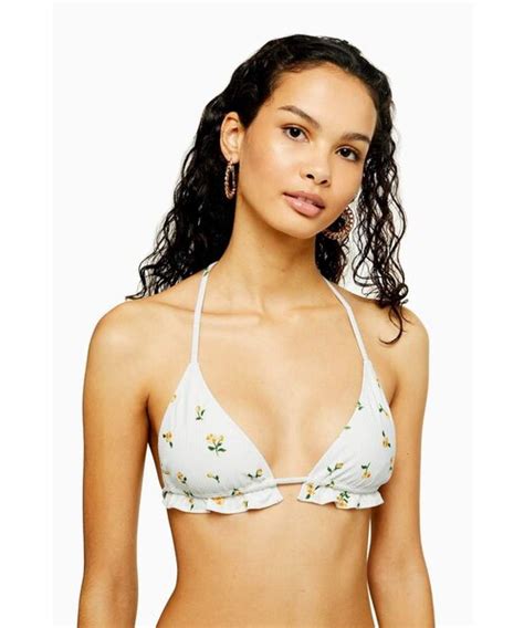 Mink Pink Triangle Bikini Top By Mink Pink Wear