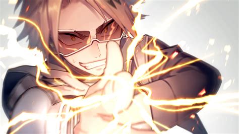 Denki Kaminari Aesthetic Wallpaper Laptop Kaminari Denki Is A Character From Boku No Hero