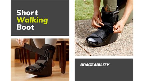 Braceabilitys Walking Boot For A Sprained And Broken Foot Toe Or