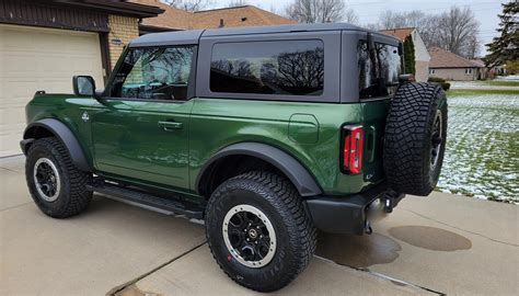 My Eruption Green 2022 Bronco Delivered Bronco6g 2021 Ford Bronco And Bronco Raptor Forum